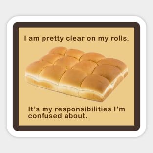 Rolls and responsibilities Sticker